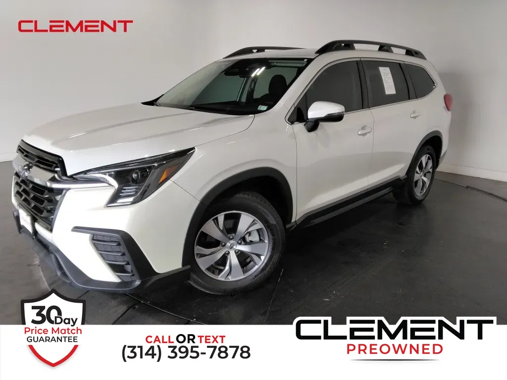 White 2023 Subaru Ascent Premium for sale in St. Charles, MO