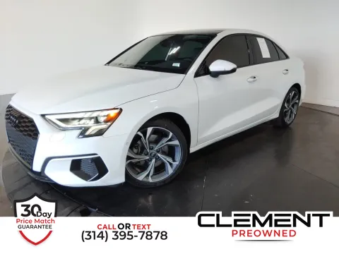 White 2023 Audi A3 40 Premium for sale in St. Charles, MO