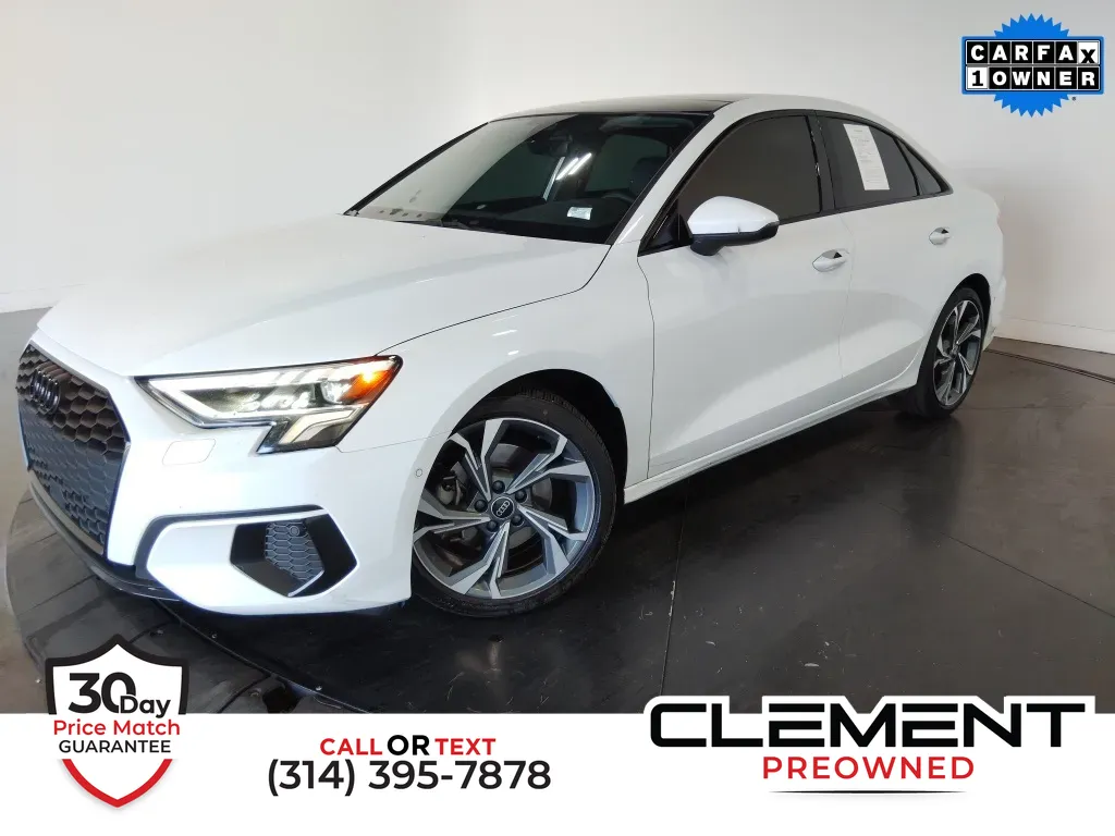 White 2023 Audi A3 40 Premium for sale in St. Charles, MO