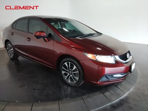 Another view of 2015 Honda Civic EX for sale in St. Charles, MO at Clement Supercenter