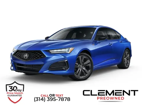 Blue 2021 Acura TLX A-Spec Package for sale in St. Charles, MO