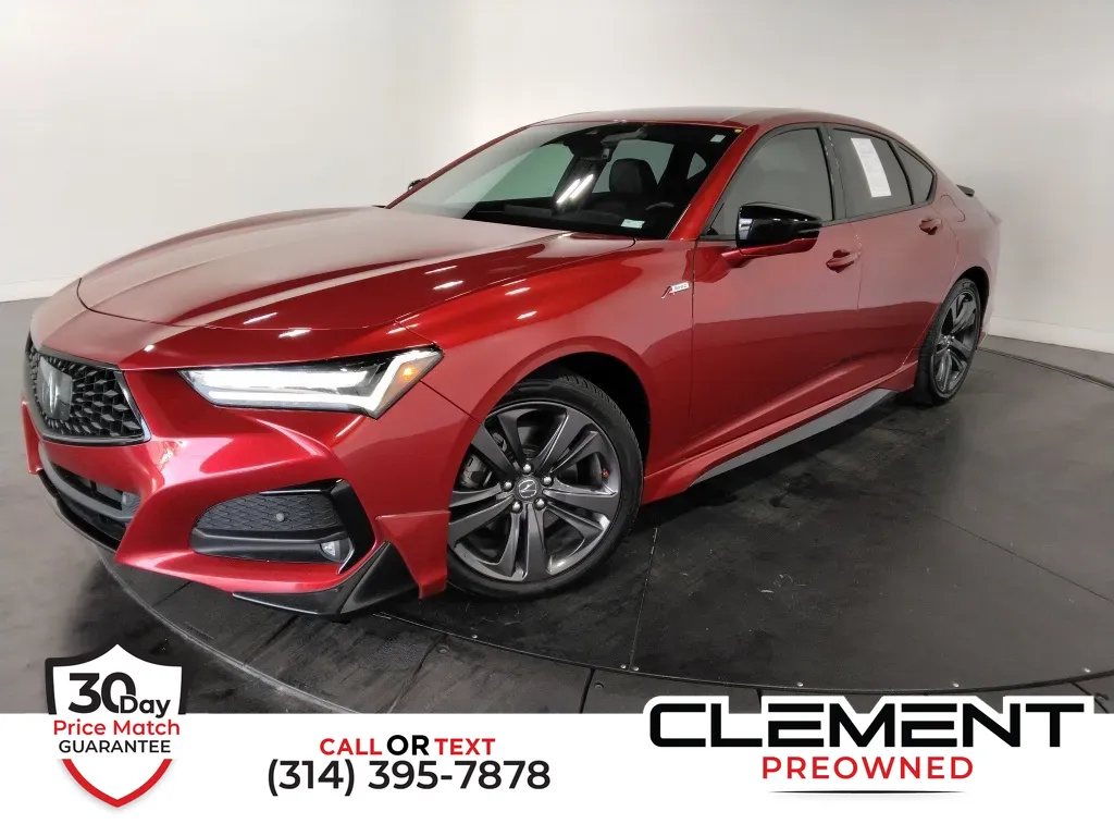 Blue 2021 Acura TLX A-Spec Package for sale in St. Charles, MO
