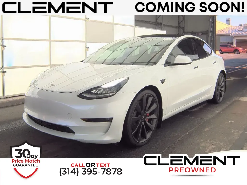 White 2020 Tesla Model 3 Performance for sale in St. Charles, MO