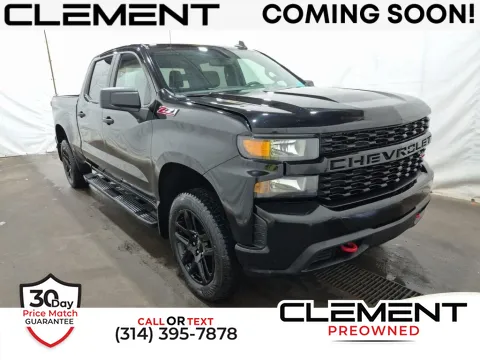 Black 2021 Chevrolet Silverado 1500 Custom Trail Boss for sale in St. Charles, MO