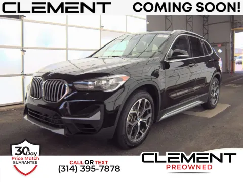 Black 2022 BMW X1 xDrive28i for sale in St. Charles, MO