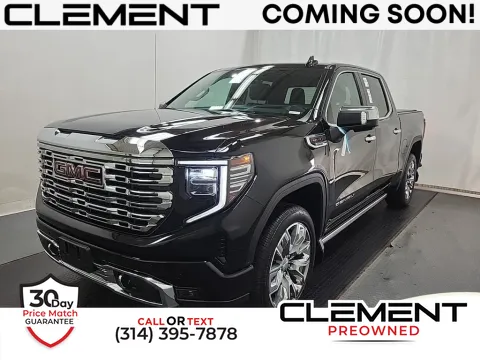 Black 2023 GMC Sierra 1500 Denali for sale in St. Charles, MO