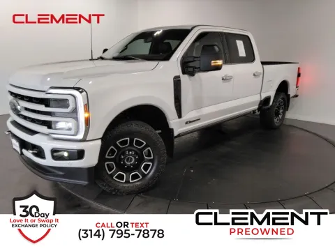 White 2024 Ford F-250SD Platinum for sale in St. Charles, MO