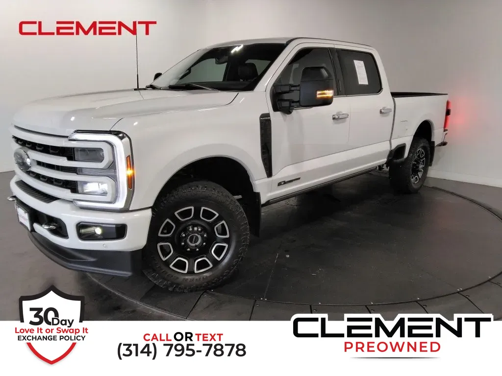 White 2024 Ford F-250SD Platinum for sale in St. Charles, MO