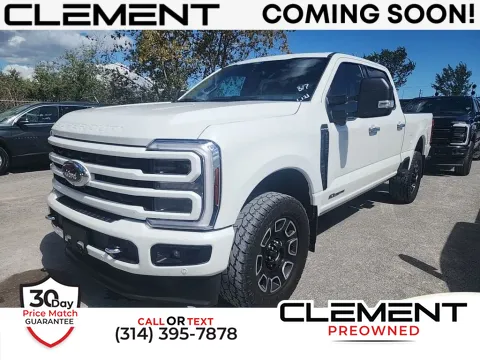 White 2024 Ford F-250SD Platinum for sale in St. Charles, MO