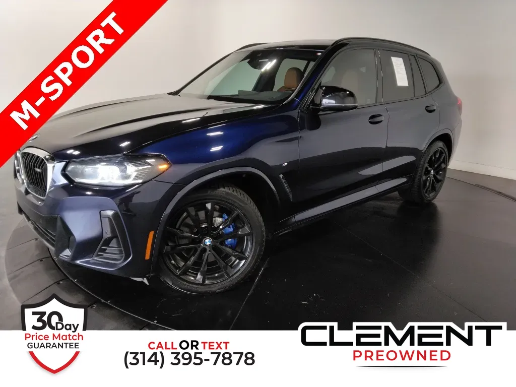Blue 2022 BMW X3 M40i for sale in St. Charles, MO