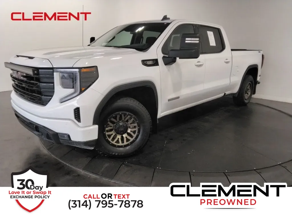 White 2024 GMC Sierra 1500 Elevation for sale in St. Charles, MO