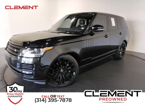 Black 2017 Land Rover Range Rover 5.0L V8 Supercharged for sale in St. Charles, MO