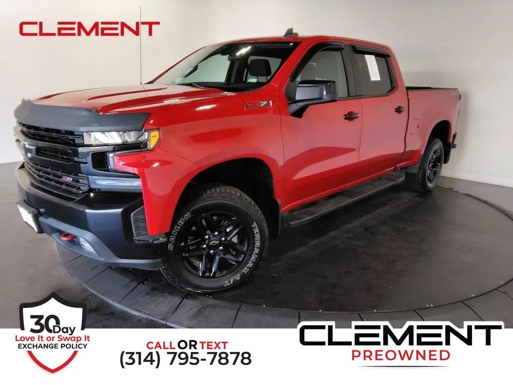 Red 2020 Chevrolet Silverado 1500 LT Trail Boss for sale in St. Charles, MO