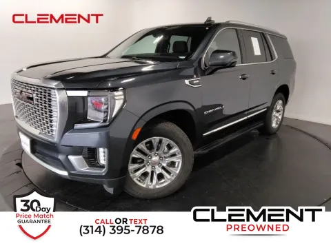 Black 2022 GMC Yukon Denali for sale in St. Charles, MO