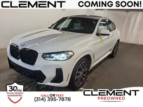 White 2023 BMW X4 xDrive30i for sale in St. Charles, MO
