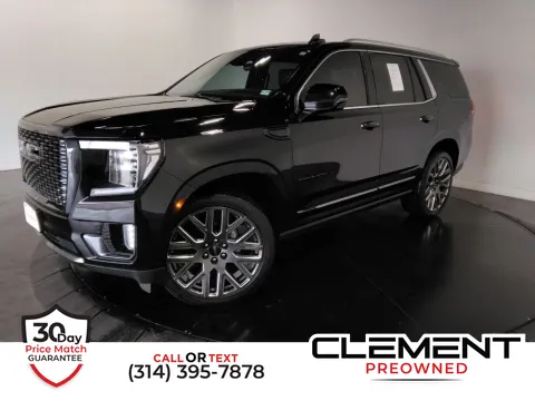 Black 2023 GMC Yukon Denali Ultimate for sale in St. Charles, MO