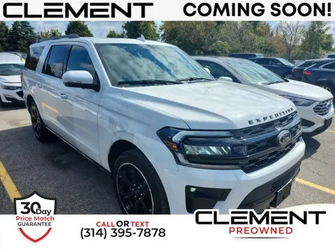 White 2024 Ford Expedition Max Limited for sale in St. Charles, MO