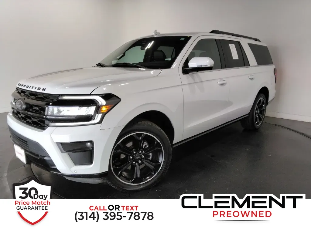 White 2024 Ford Expedition Max Limited for sale in St. Charles, MO