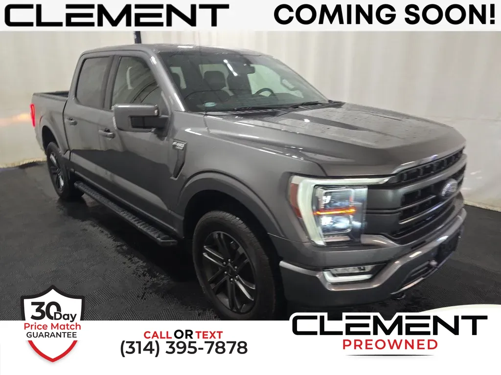 Gray 2021 Ford F-150 Lariat for sale in St. Charles, MO