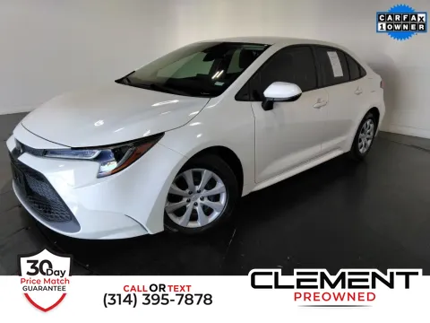 White 2020 Toyota Corolla LE for sale in St. Charles, MO