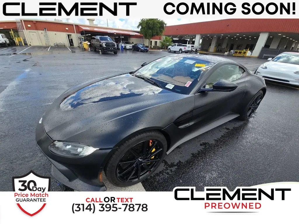 Black 2020 Aston Martin Vantage for sale in St. Charles, MO