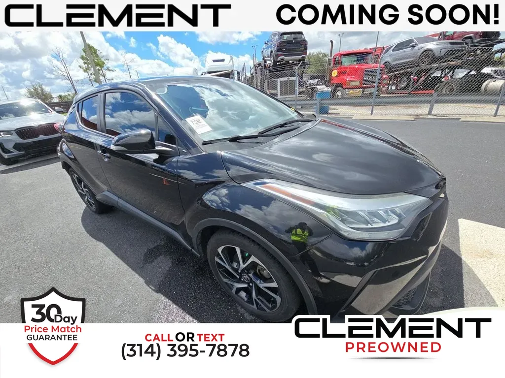 Black 2021 Toyota C-HR XLE for sale in St. Charles, MO