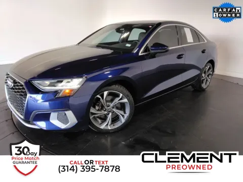 Blue 2022 Audi A3 40 Premium for sale in St. Charles, MO