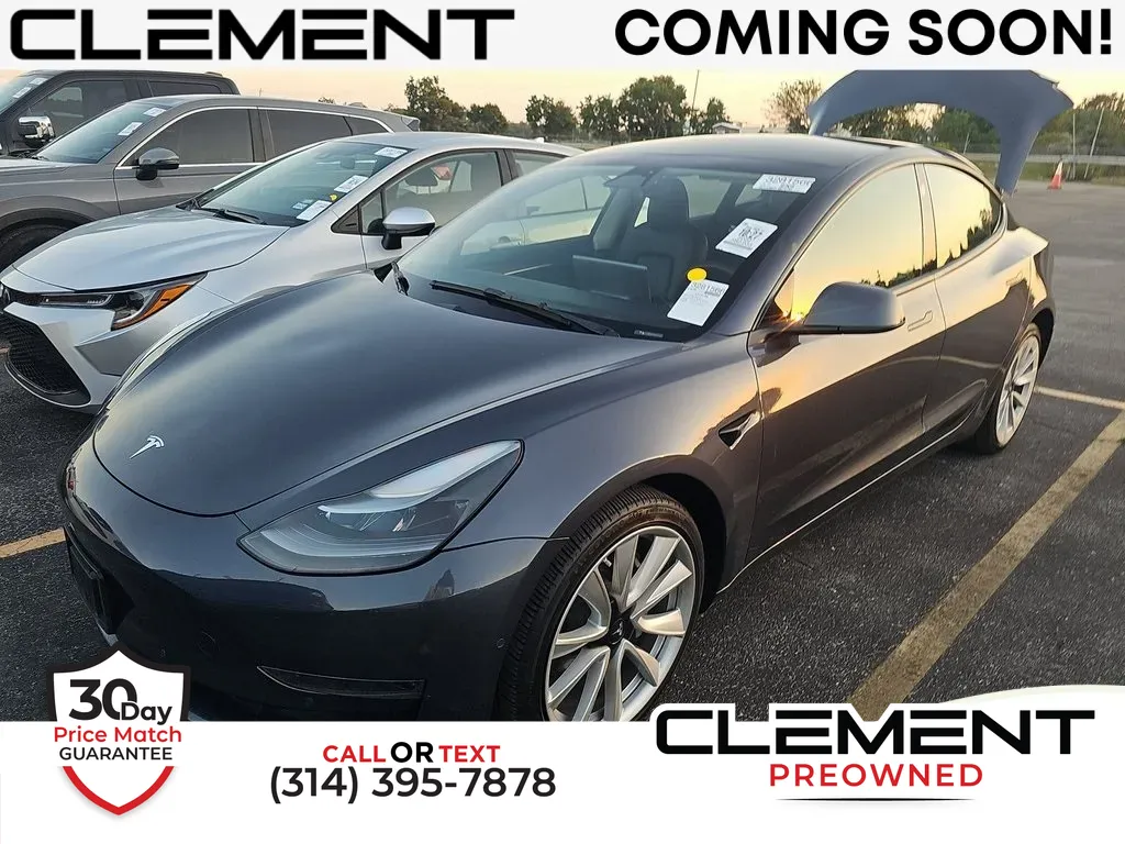 Used 2022 Tesla Model 3 Base with VIN 5YJ3E1EA0NF371223 for sale in Florissant, MO