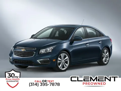 Silver 2015 Chevrolet Cruze LTZ for sale in St. Charles, MO