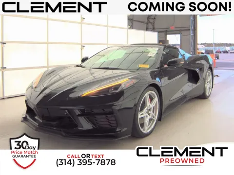 Black 2022 Chevrolet Corvette Stingray for sale in St. Charles, MO