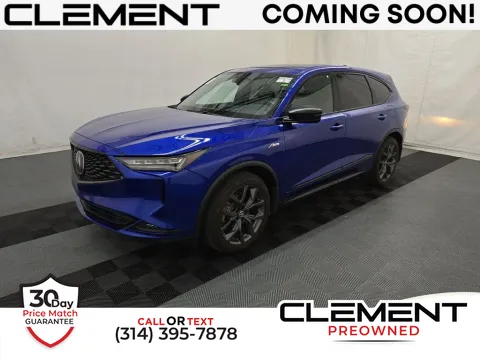 Blue 2022 Acura MDX A-Spec for sale in St. Charles, MO