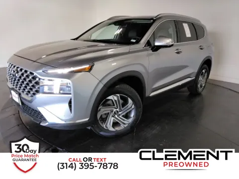 Silver 2023 Hyundai Santa Fe SEL for sale in St. Charles, MO