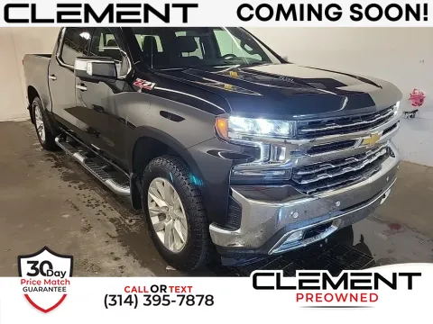 Black 2020 Chevrolet Silverado 1500 LTZ for sale in St. Charles, MO