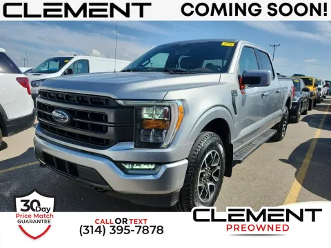 Silver 2021 Ford F-150 Lariat for sale in St. Charles, MO