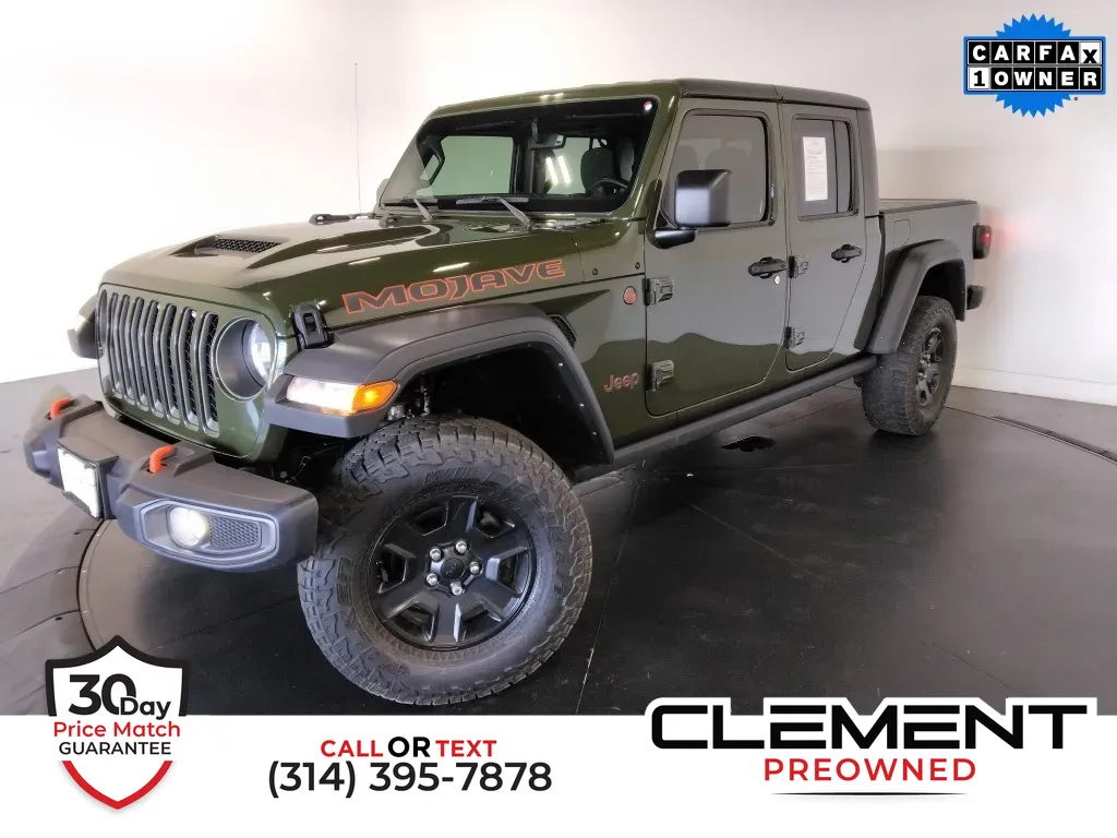 Green 2022 Jeep Gladiator Mojave for sale in St. Charles, MO
