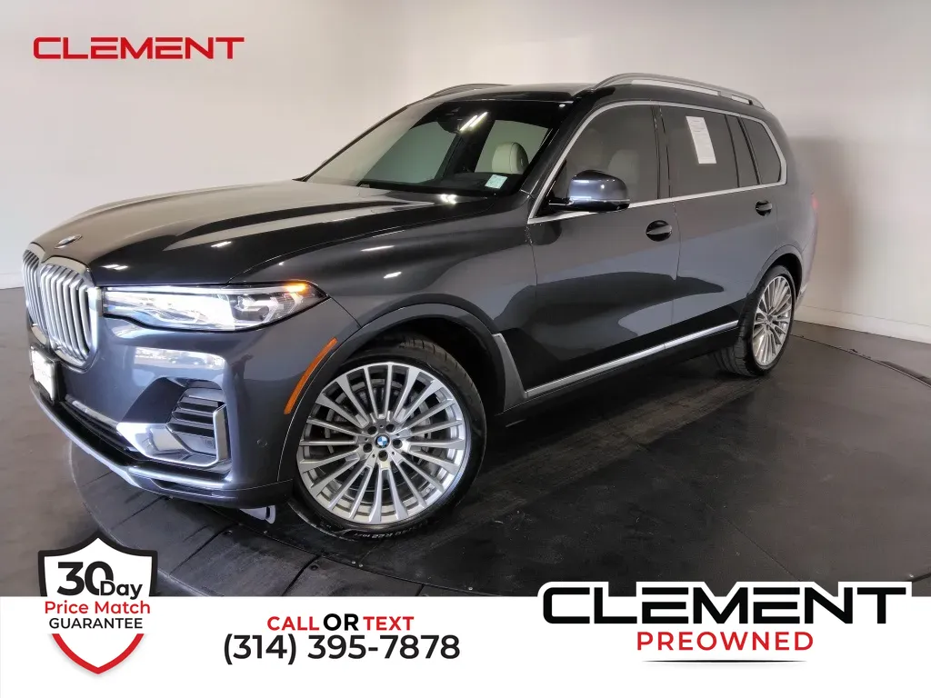Gray 2021 BMW X7 xDrive40i for sale in St. Charles, MO