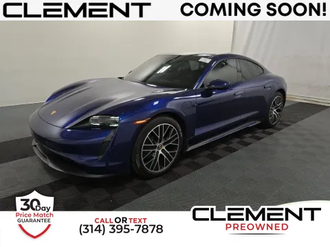Blue 2023 Porsche Taycan for sale in St. Charles, MO