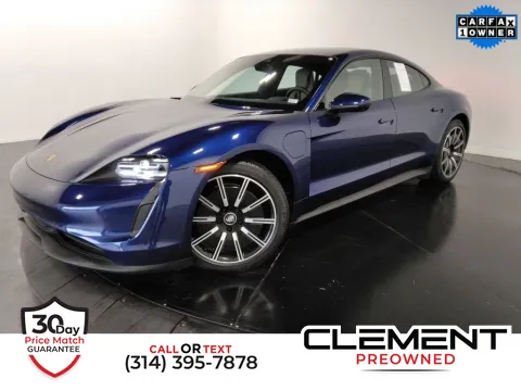 Blue 2023 Porsche Taycan for sale in St. Charles, MO