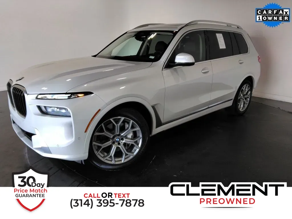 White 2023 BMW X7 xDrive40i for sale in St. Charles, MO
