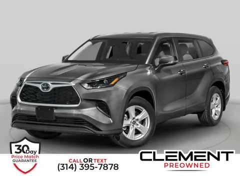 Gray 2023 Toyota Highlander L for sale in St. Charles, MO