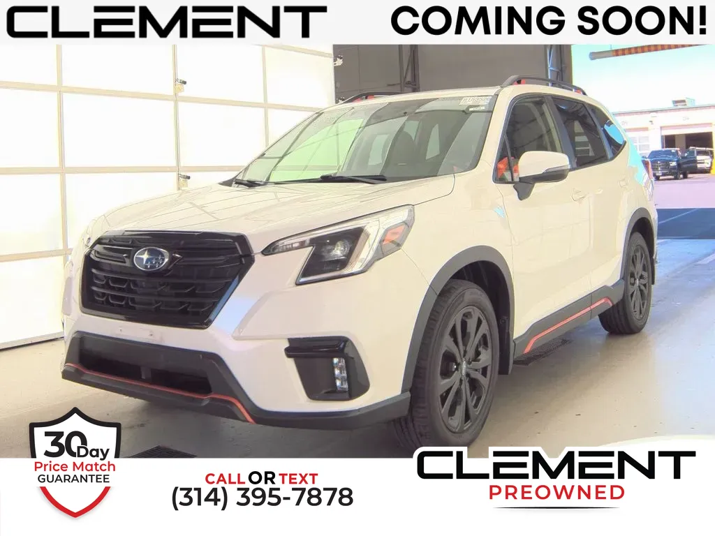 White 2022 Subaru Forester Sport for sale in St. Charles, MO