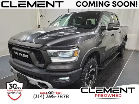 Gray 2019 Ram 1500 Rebel for sale in St. Charles, MO