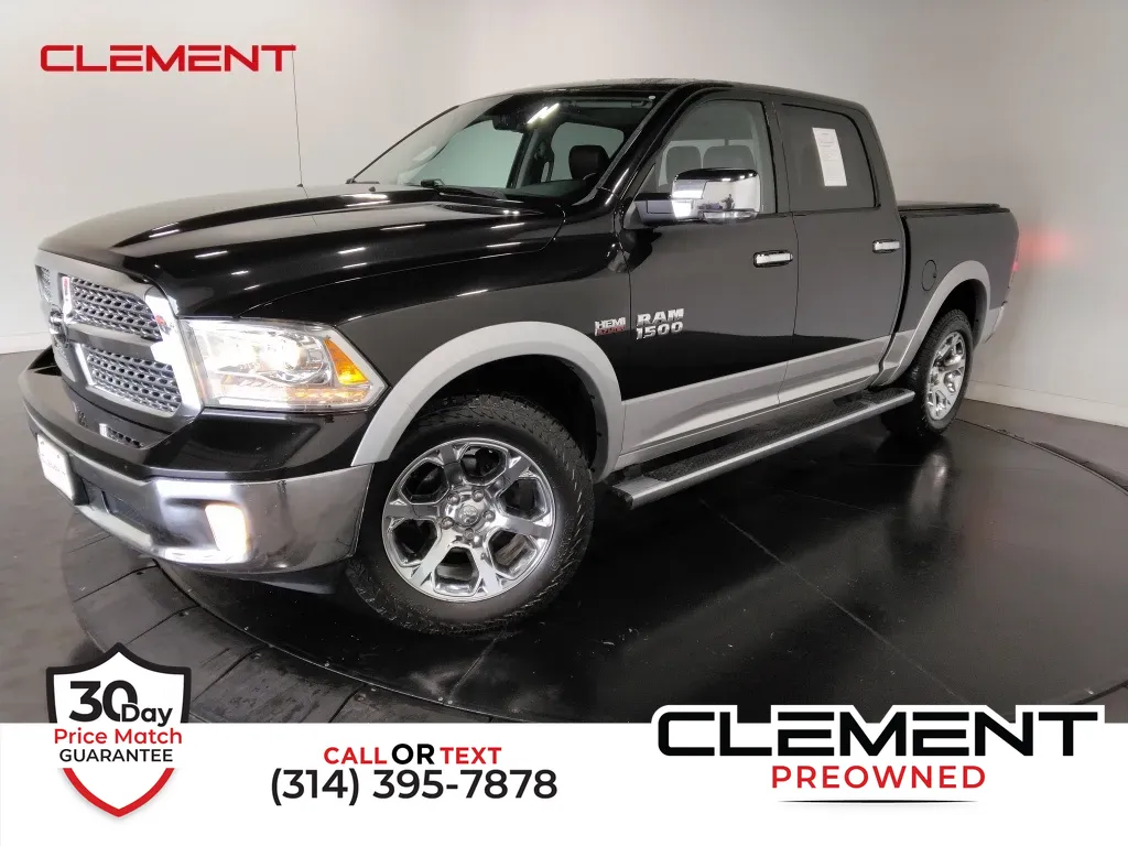 Black 2017 Ram 1500 Laramie for sale in St. Charles, MO