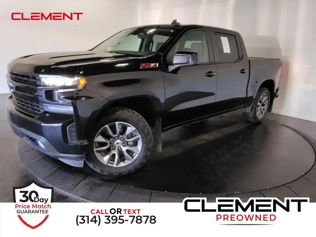 Black 2021 Chevrolet Silverado 1500 RST for sale in St. Charles, MO
