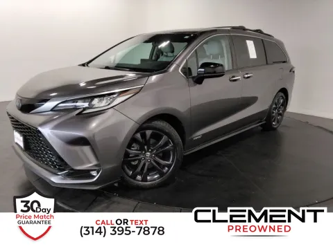 Gray 2021 Toyota Sienna XSE for sale in St. Charles, MO