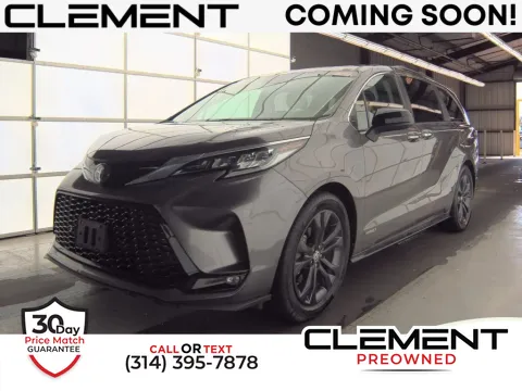 Gray 2021 Toyota Sienna XSE for sale in St. Charles, MO