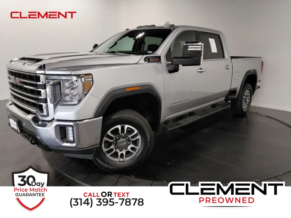Silver 2022 GMC Sierra 2500HD SLT for sale in St. Charles, MO