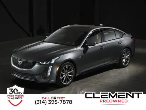 Black 2022 Cadillac CT5 Premium Luxury for sale in St. Charles, MO