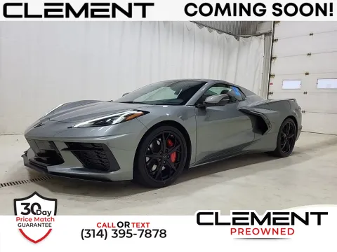 Gray 2022 Chevrolet Corvette Stingray for sale in St. Charles, MO