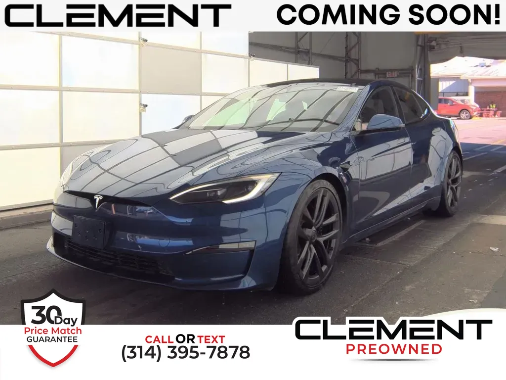 Blue 2022 Tesla Model S for sale in St. Charles, MO